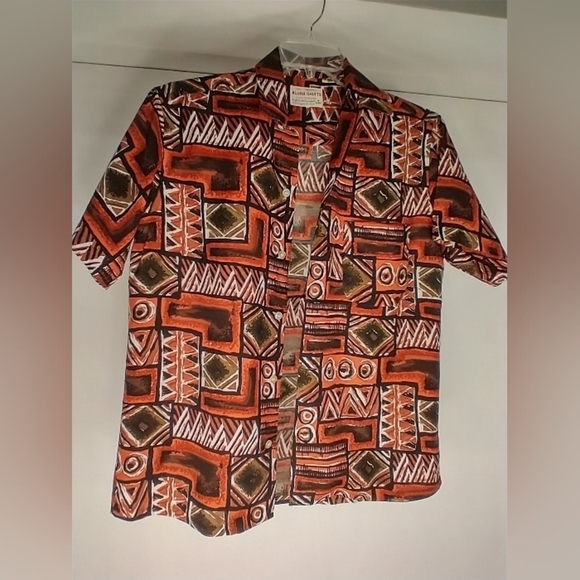RARE RAYON HAND SCREENED ALOHA SHIRT - Picture 1 of 11